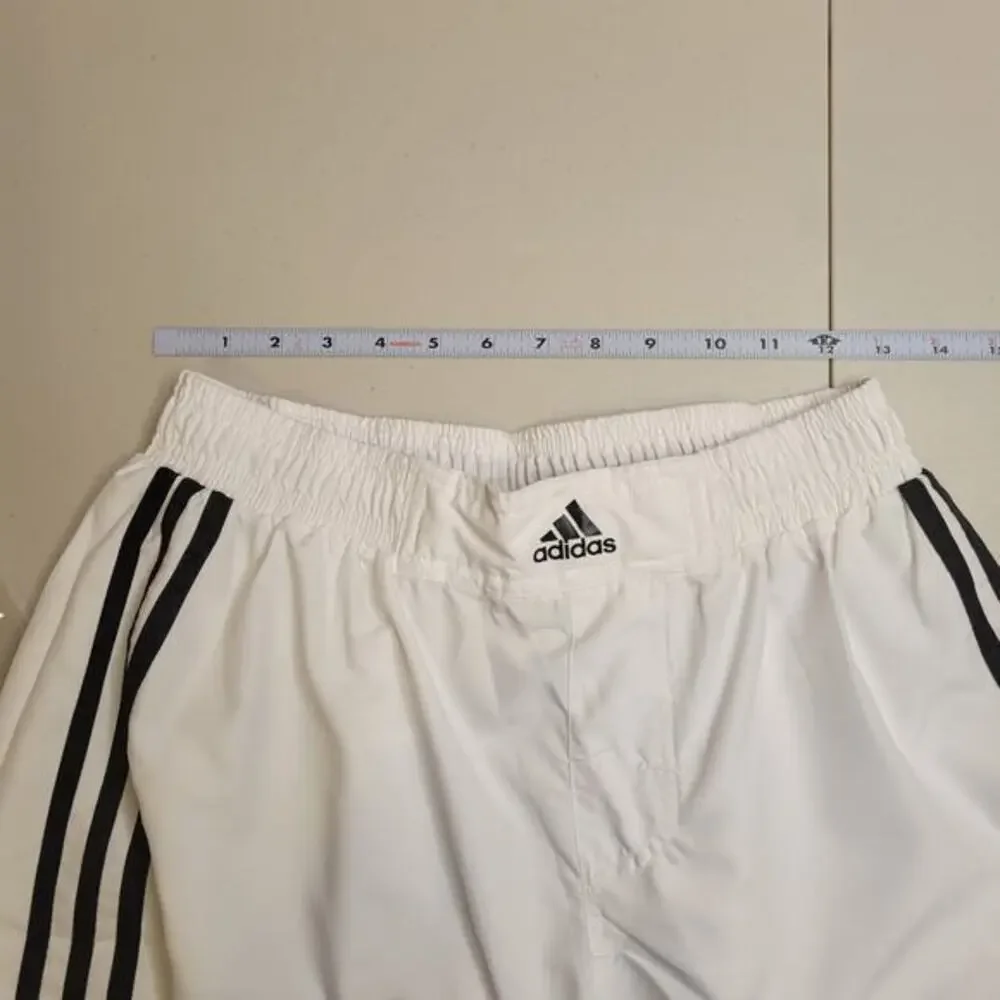 Adidas Grappling Shorts Size XL Wrestling Elastic Waist Drawstring‎ aA201s